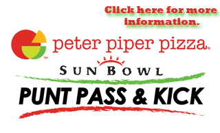 Peter Piper Pizza Punt Pass and Kick